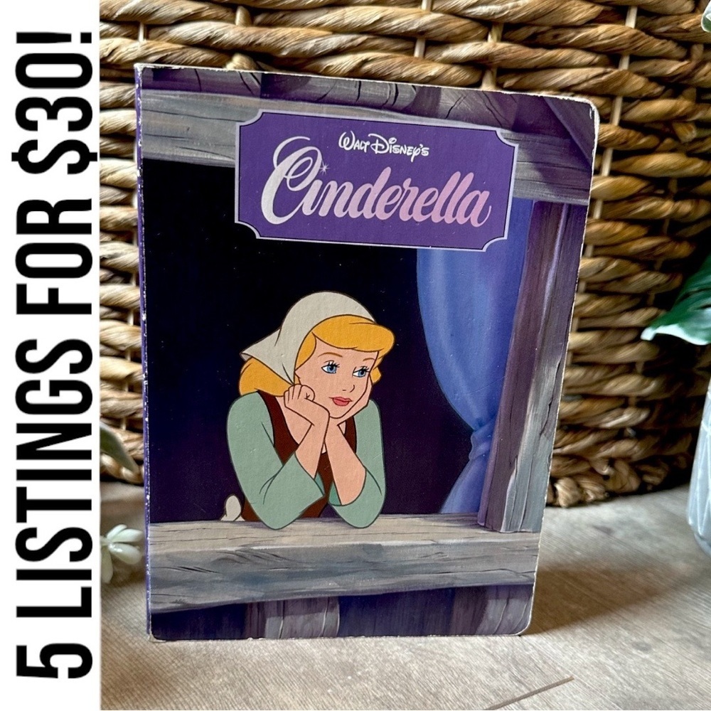 Y2K Walt Disney's Disney Cinderella Children’s Book 2001